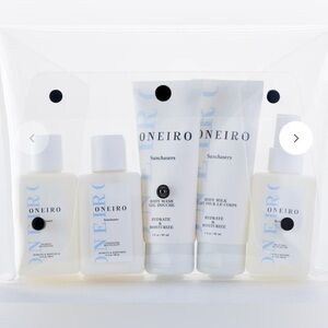 Oneiro Grooming Travel Size Set.